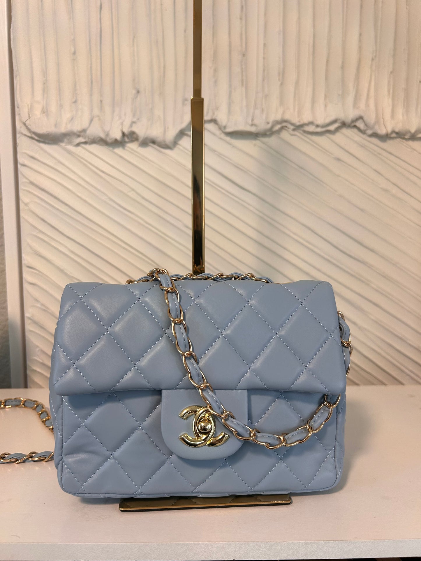 Small Blue Handbag