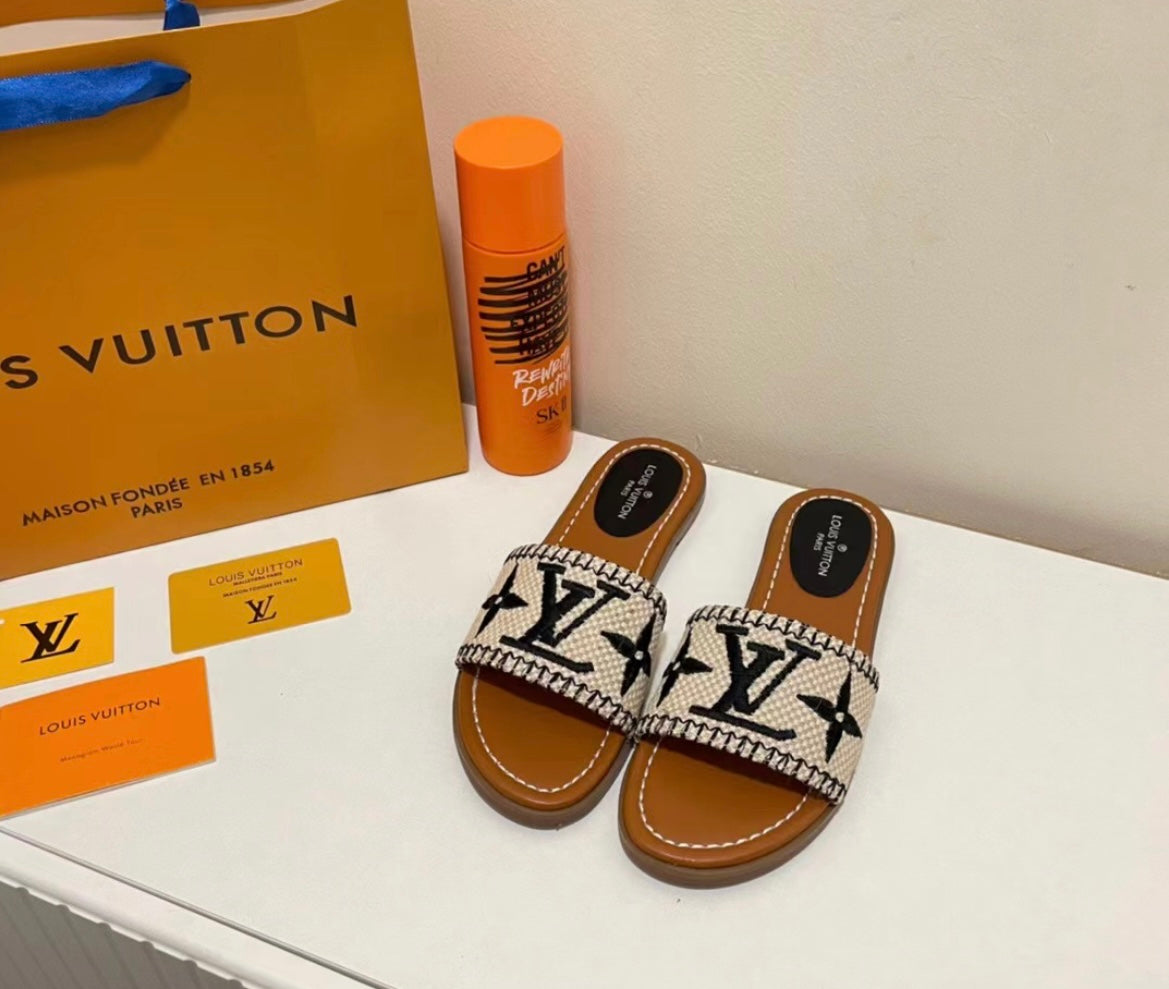 Woven LV Sandals